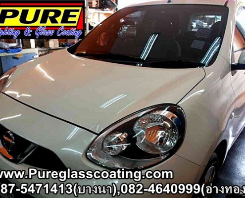 PURE GLASS COATING NISSAN MARCH