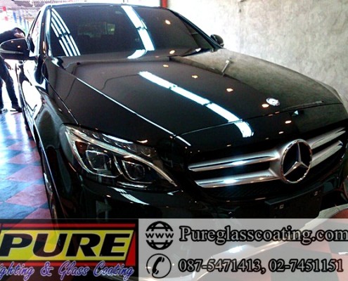 PURE 3D GLASS COATING 9H BENZ C CLASS1