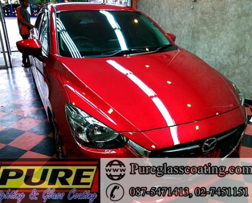 PURE 3D GLASS COATING 9H MAZDA 2 RED